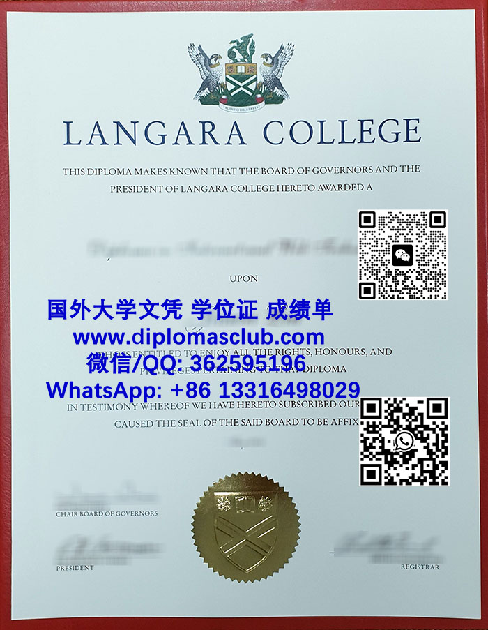 Langara College degree