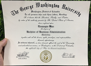 George Washington University degree