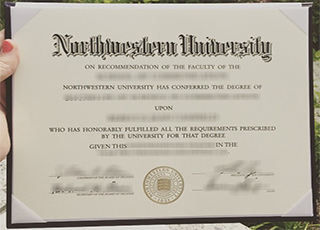 Northwestern University diploma