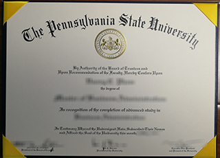 Pennsylvania State University degree