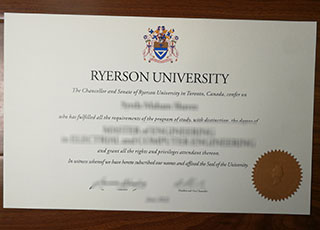 Ryerson University diploma