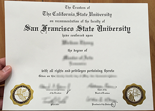 San Francisco State University degree