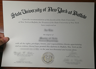 State University of New York at Buffalo diploma