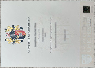 University of Chichester diploma