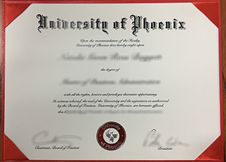 University of Phoenix degree