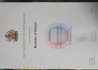 University of Westminster diploma