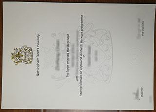 Nottingham Trent University diploma