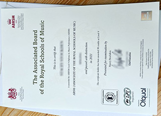 ABRSM certificate