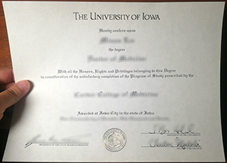 University of Iowa degree