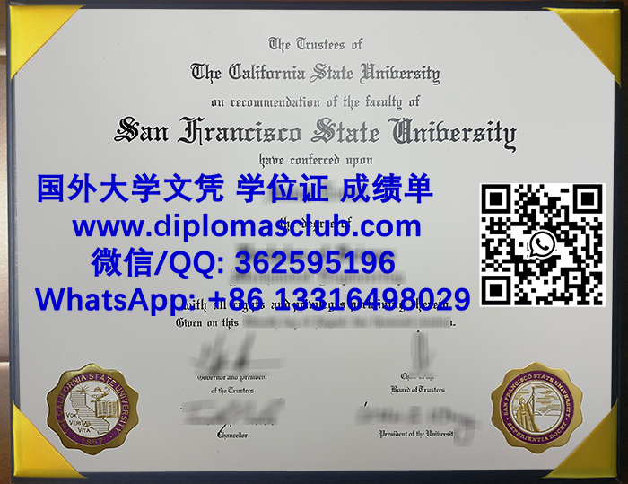 San Francisco State University degree 