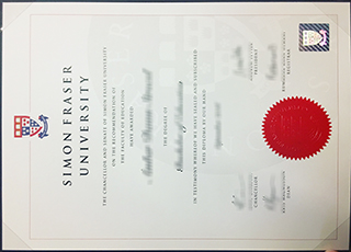 Simon Fraser University diploma