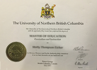 University of Northern British Columbia diploma