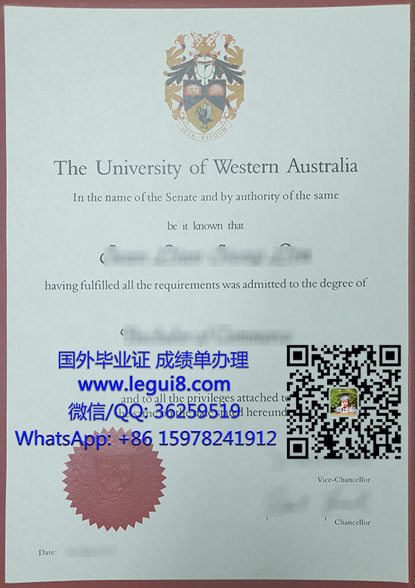 University of Western Australia degree