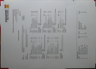 Singapore Polytechnic transcript