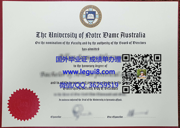 University of Notre Dame Australia degree