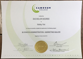 Camosun College diploma