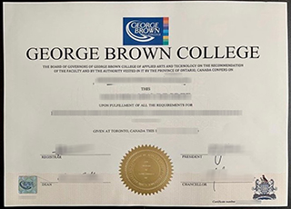 George Brown College degree