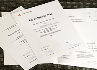 Hochschule Coburg degree and transcript