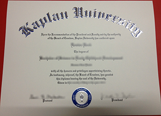 Kaplan University diploma