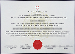 McGill University degree