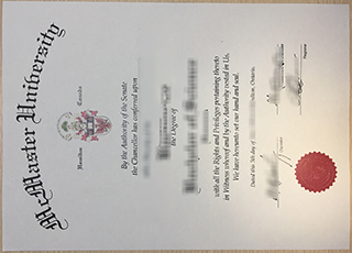 McMaster University diploma