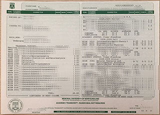 MUN transcriopt