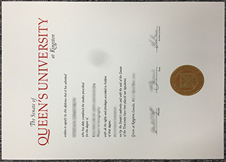 Queen’s University diploma