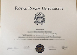 Royal Roads University diploma