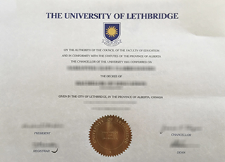 University of Lethbridge diploma