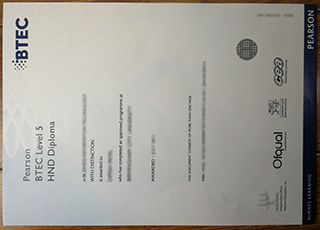 BTEC HND diploma