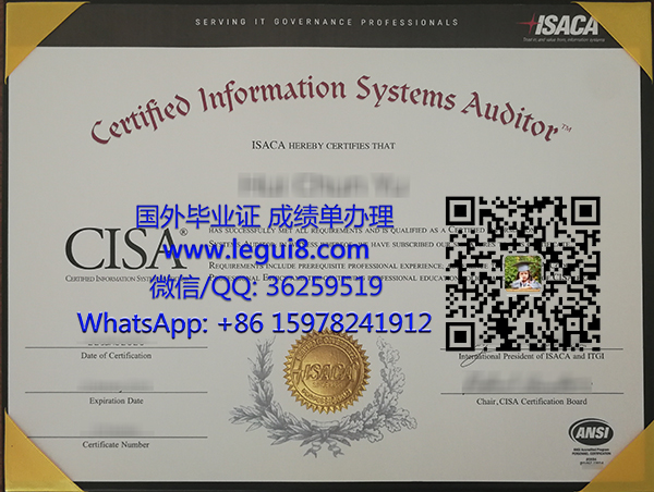 CISA certificate