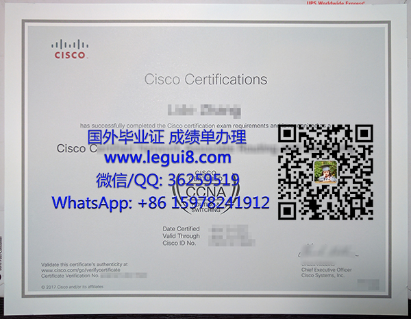 Cisso CCNA certificate