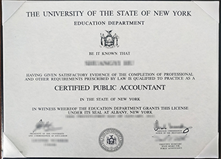 New York CPA certificate