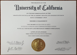 University of California, Los Angeles degree