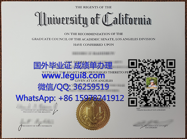 University of California, Los Angeles degree