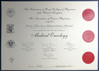 RCP certificate in Medical Oncology