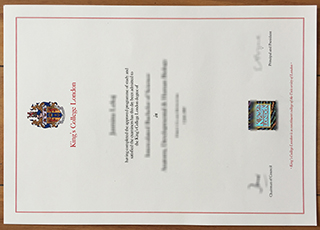 King's College London diploma