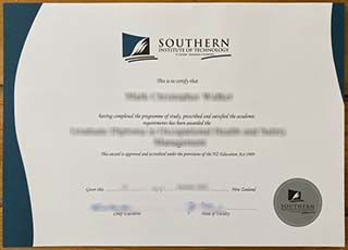 Southern Institute of Technology diploma