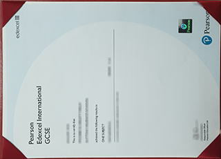 The Pearson Edexcel International GCSE certificate