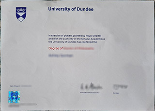 University of Dundee degree