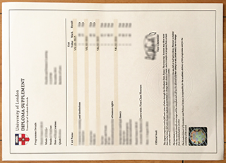 University of London transcript