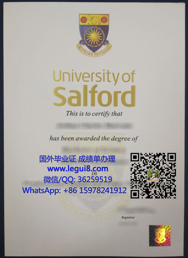 University of Salford degree