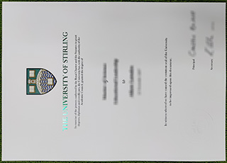 University of Stirling degree