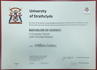 University of Strathclyde degree