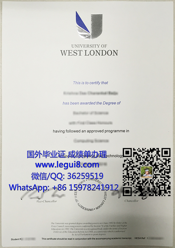 University of West London degree