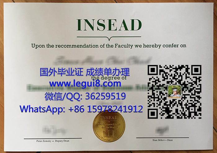 INSEAD degree