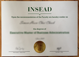 INSEAD degree