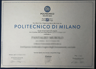 Politecnico di Milano degree