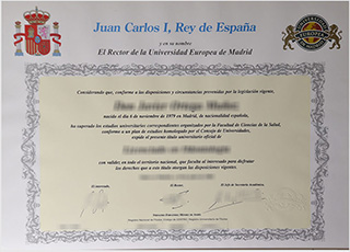 Universidad Europea de Madrid degree