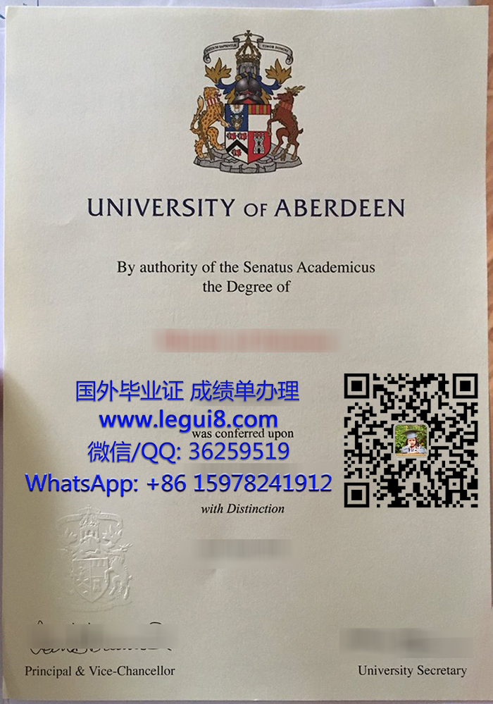 University of Aberdeen degree